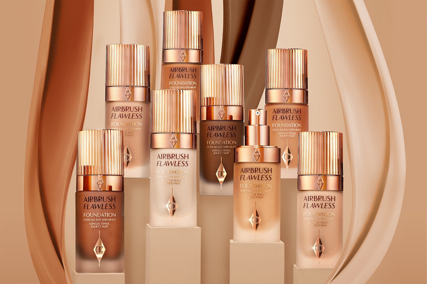 Charlotte Tilbury Airbrush Flawless Fondation - מייקאפ של שרלוט טילבורי