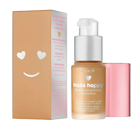 Benefit Hello Happy Flawless Foundation (mini size) - מיני מייקאפ בנפיט