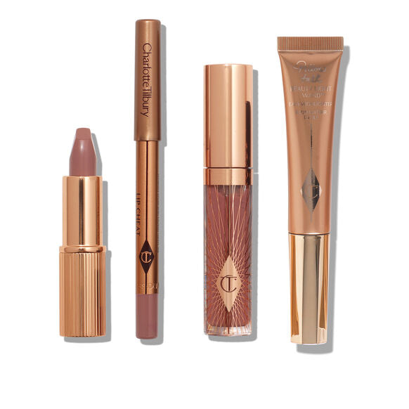 Charlotte Tilbury Pillow Talk Beautifying Lip And Cheek Secrets - מארז שרלוט טילבורי