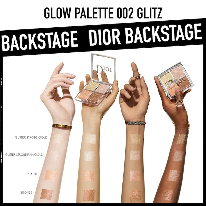 Dior Backstage Glow Face Palette - פלטת הייליטרים דיור