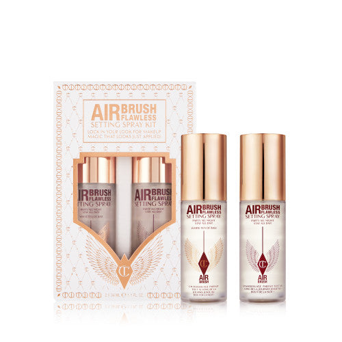 Charlotte tilbury Airbrush Flawless Setting Spray Kit - קיט ספריי קיבוע שרלוט טילבורי