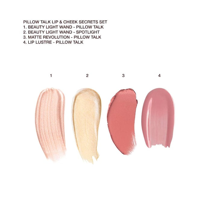 Charlotte Tilbury Pillow Talk Lip and Cheek Secrets Set - סט שפתיים ולחיים שרלוט טילבורי