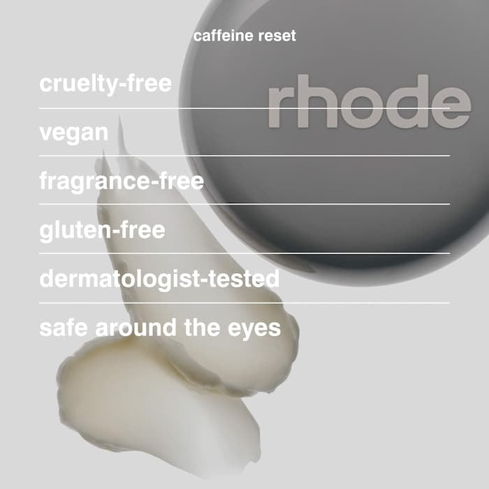 Rhode Caffeine Reset Sculpting Cream Mask - מסיכת פנים רוד