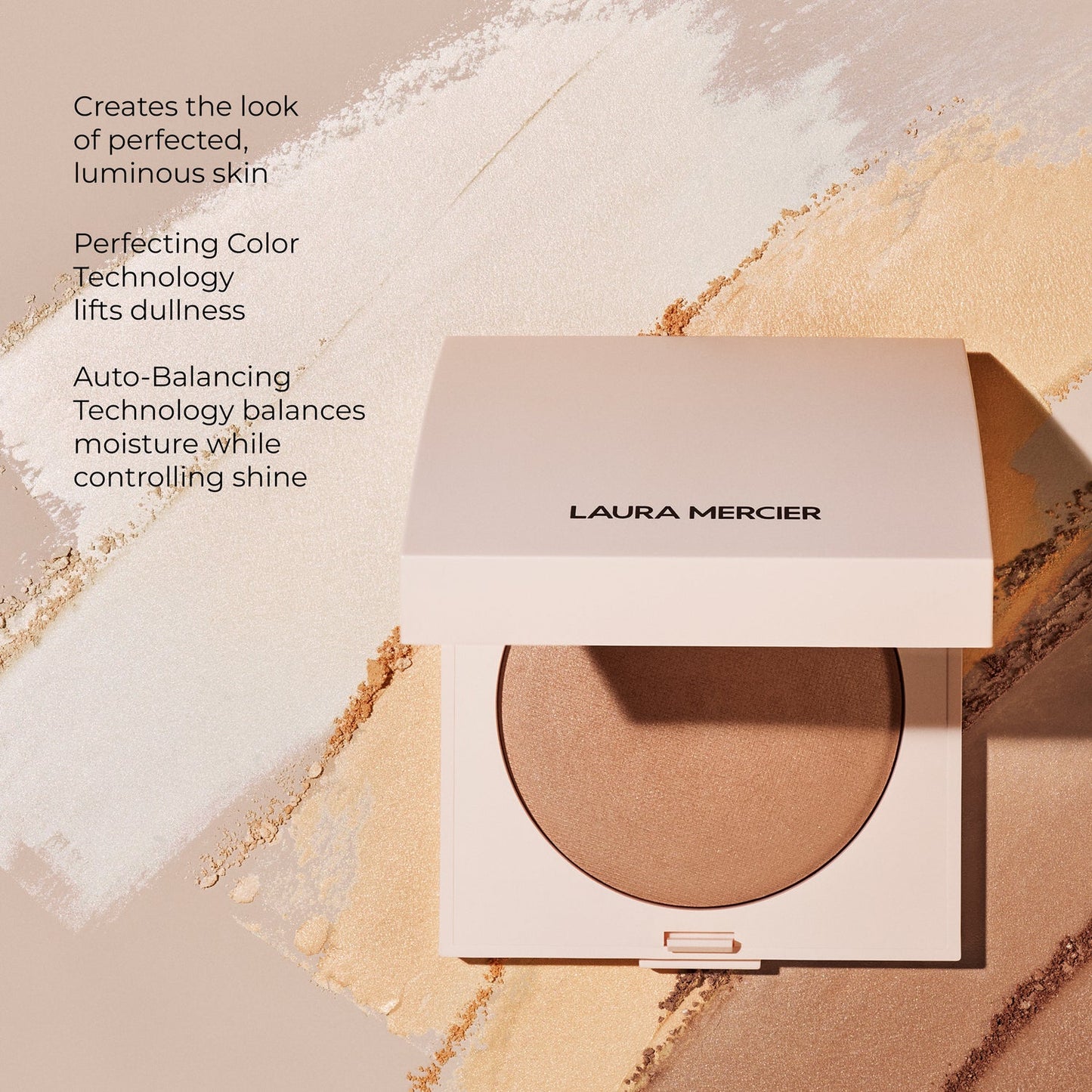Laura mercier Real Flawless Pressed Powder 8.5g - פודרה דחוסה לאורה מרסייר