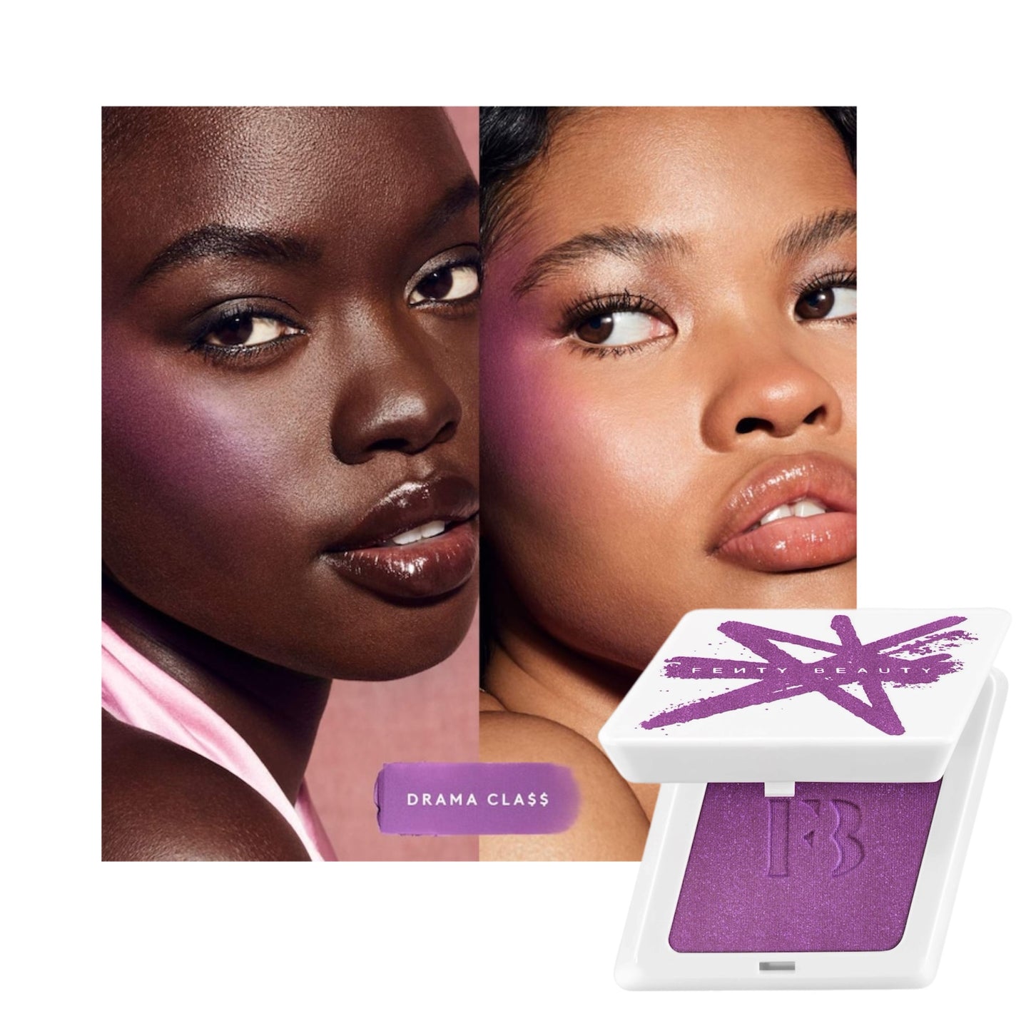 Fenty Beauty Cheeks Suede Waterproof Powder Blush - סומק אבקתי פנטי