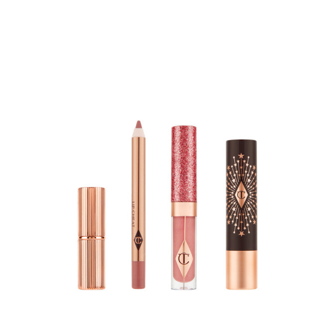 Charlotte tilbury Pillow Talk Lip Wardrobe Limited Edition Lip Kit - מארז לשפתיים שרלוט טילבורי