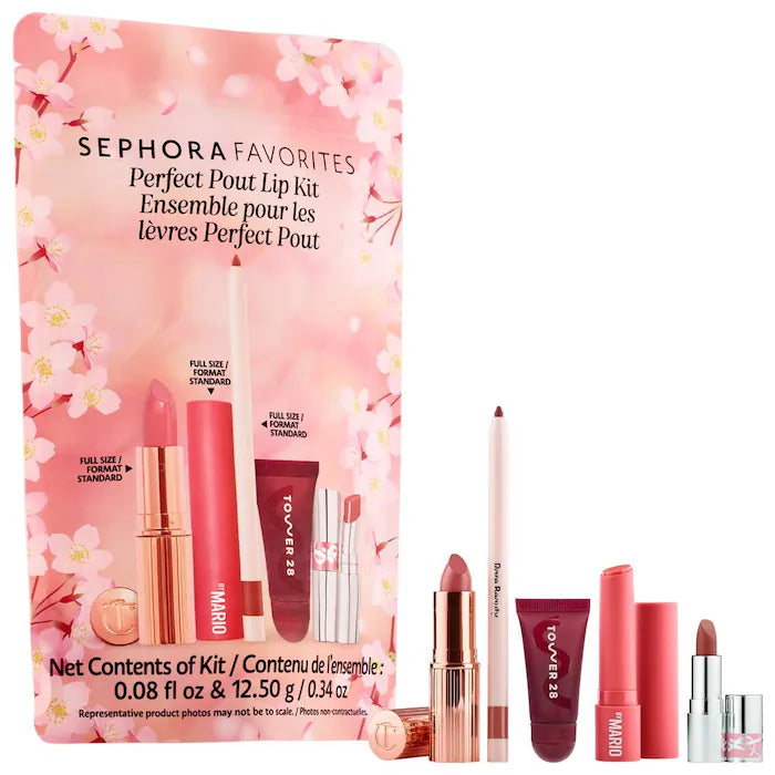 Sephora Favorites Perfect Pout Lip Kit - מארז מוצרי שפתיים ספורה