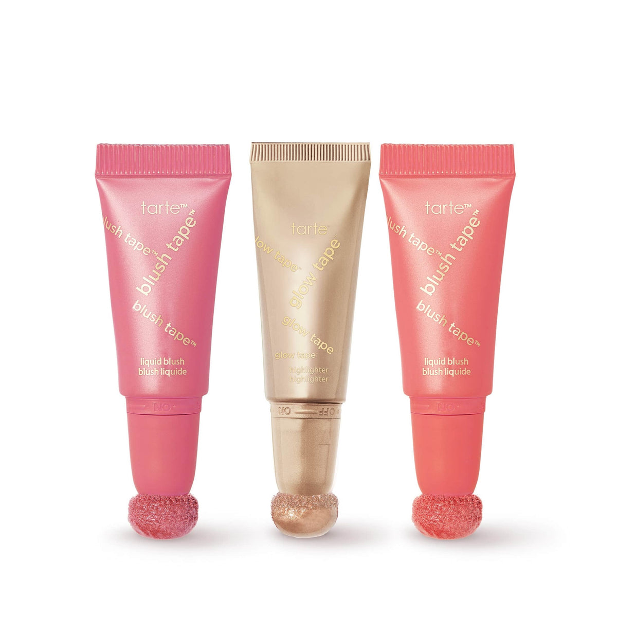 Tarte Tinsel Town Blush Tape & Glow Set - סט סמקים והייליטר מוקטנים טארט - החנות שמוכרת את מוצרי ספורה בארץ