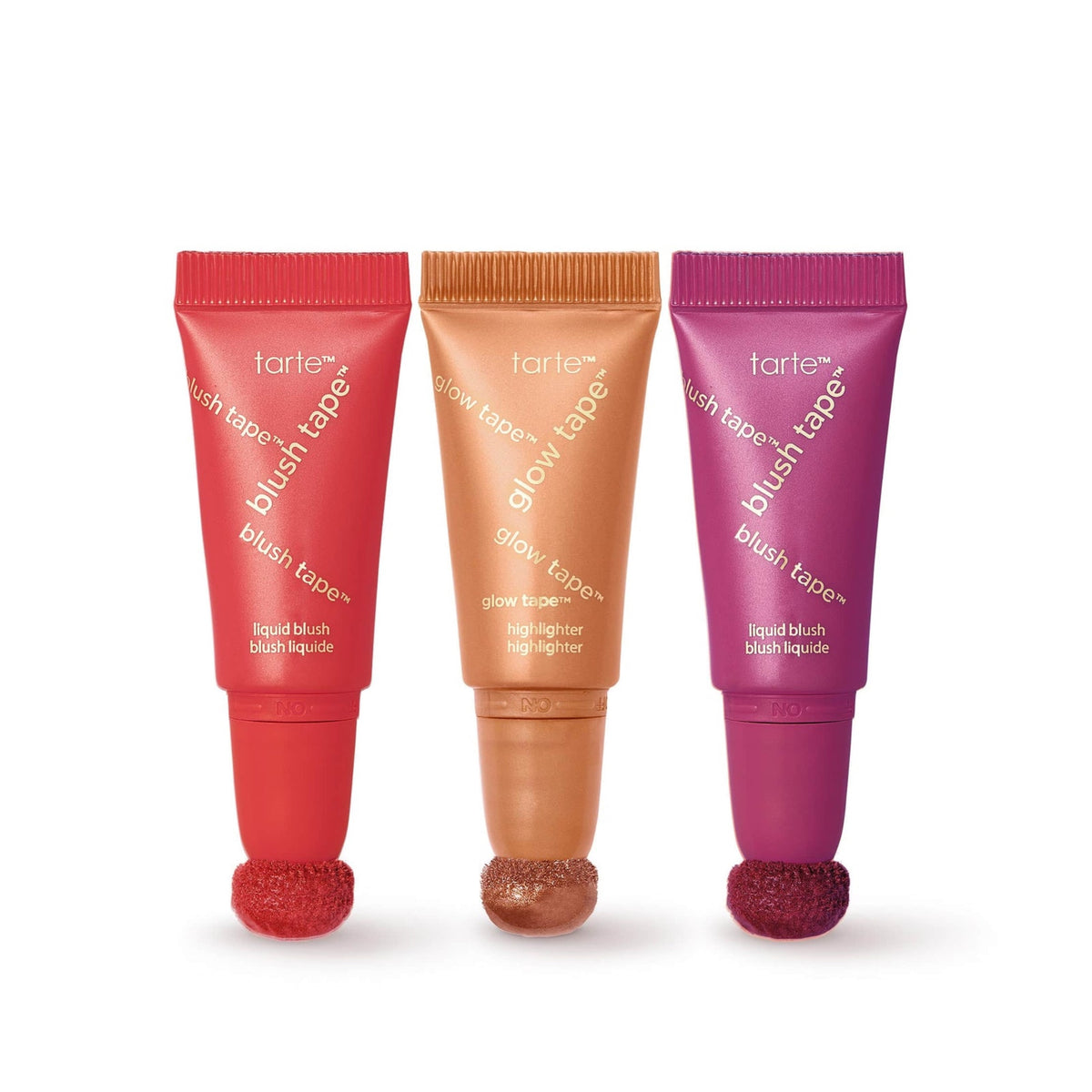 Tarte Tinsel Town Blush Tape & Glow Set - סט סמקים והייליטר מוקטנים טארט - החנות שמוכרת את מוצרי ספורה בארץ