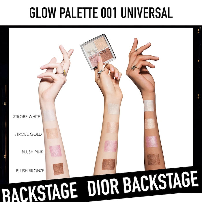 Dior Backstage Glow Face Palette - פלטת הייליטרים דיור