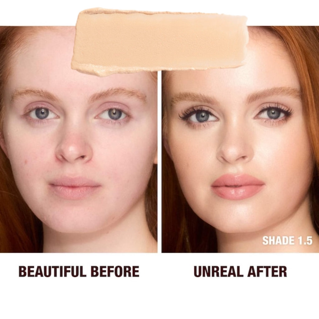 Charlotte Tilbury Unreal Skin Sheer Glow Tint Hydrating Foundation Stick - פלולס פילטר סטיק שרלוט טילבורי