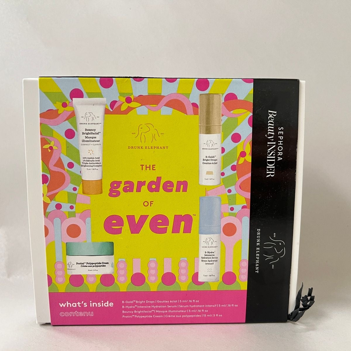 Drunk Elephant The Garden Of Even Set- מארז דראנק אלפנט