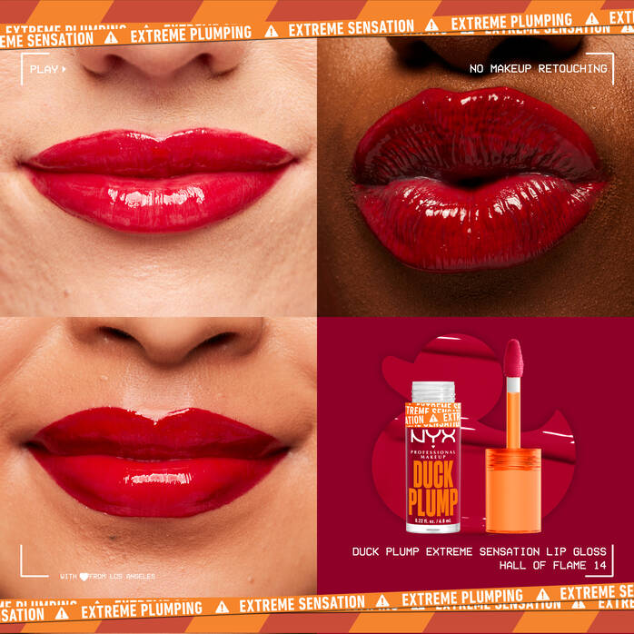 Nyx Duck Plump High Pigment Lip Gloss - גלוס מנפח ניקס