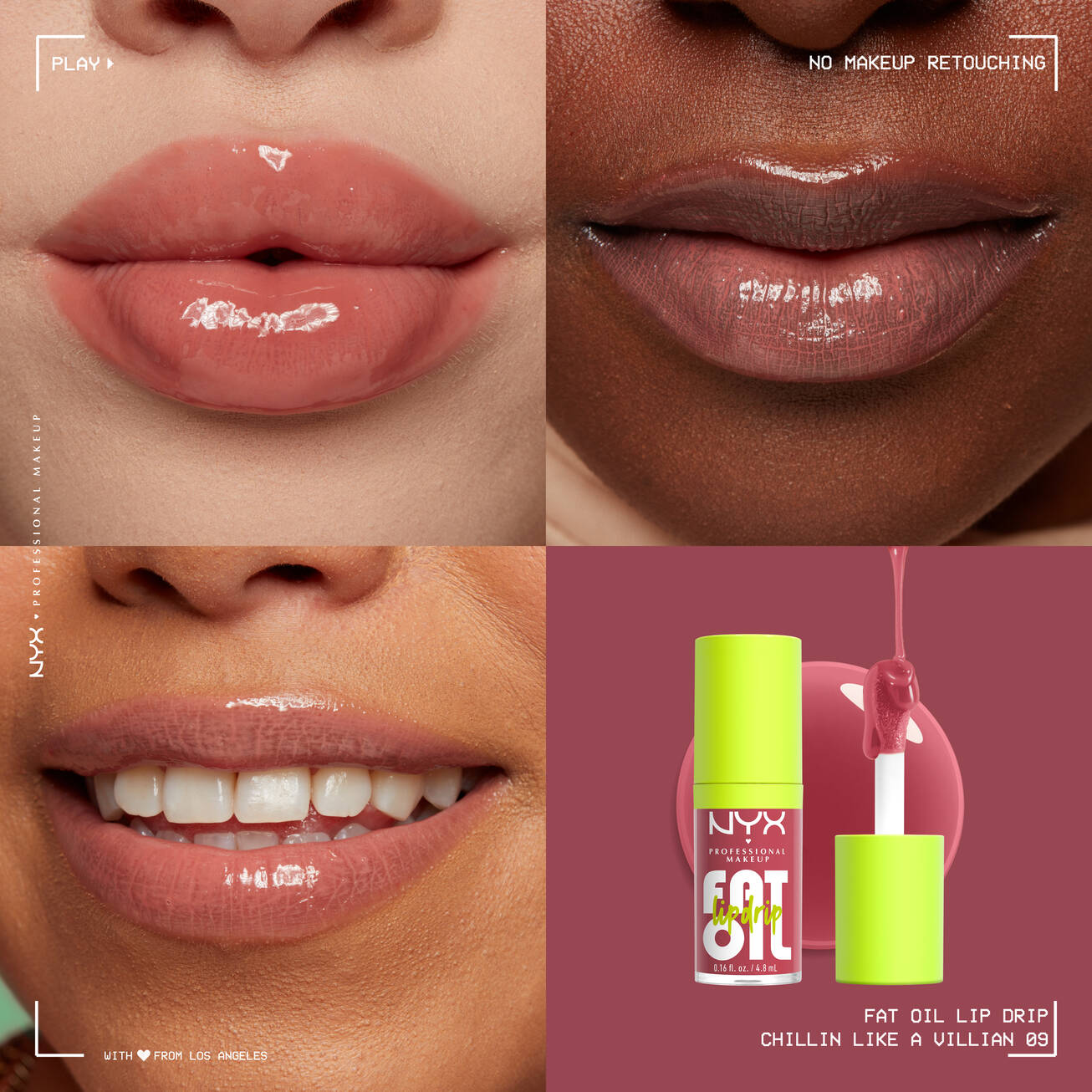 Nyx Fat Oil Lip Drip-שמן שפתיים ניקס