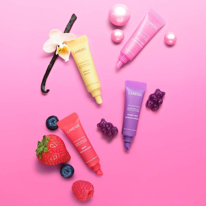 Laneige Mini Lip Glowy Balm Set - סט באלמים לשפתיים מוקטנים לאנג׳