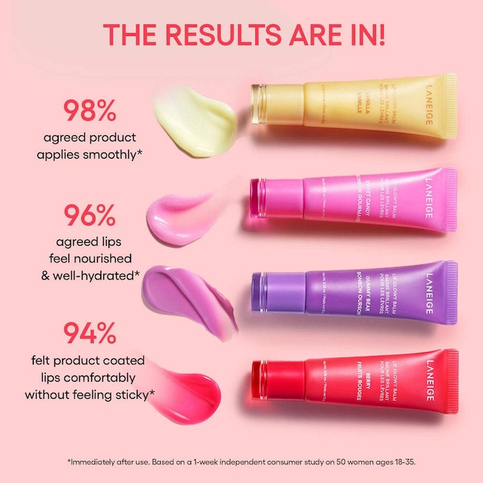 Laneige Mini Lip Glowy Balm Set - סט באלמים לשפתיים מוקטנים לאנג׳