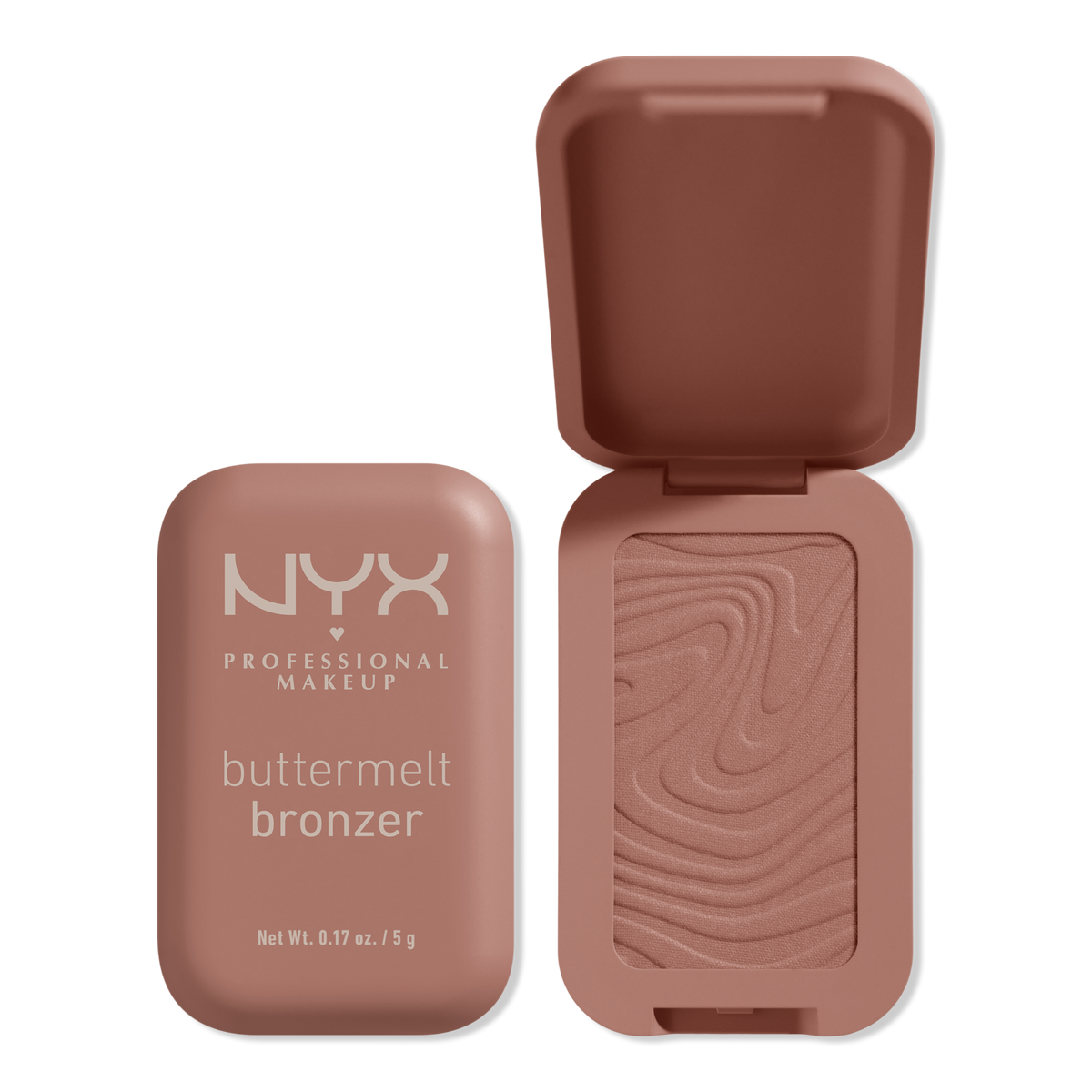 Nyx Buttermelt Pressed Powder Natural Finish Bronzer - ברונזר אבקתי ניקס