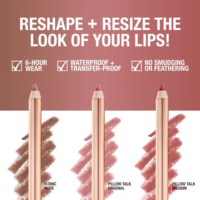 Charlotte Tilbury Mini Iconic Lip Cheat Lip Liner Trio - מארז שלושה תוחמים מוקטנים שרלוט טילבורי