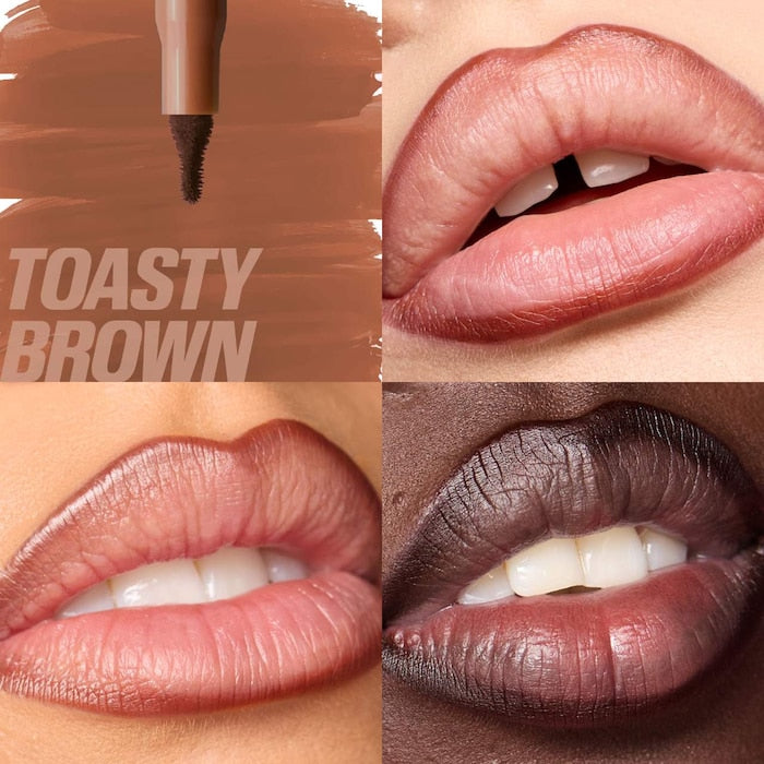 Huda Lip Contour Lip Stain for 12-Hour Wear - תוחם לשפתיים טינט הודה ביוטי