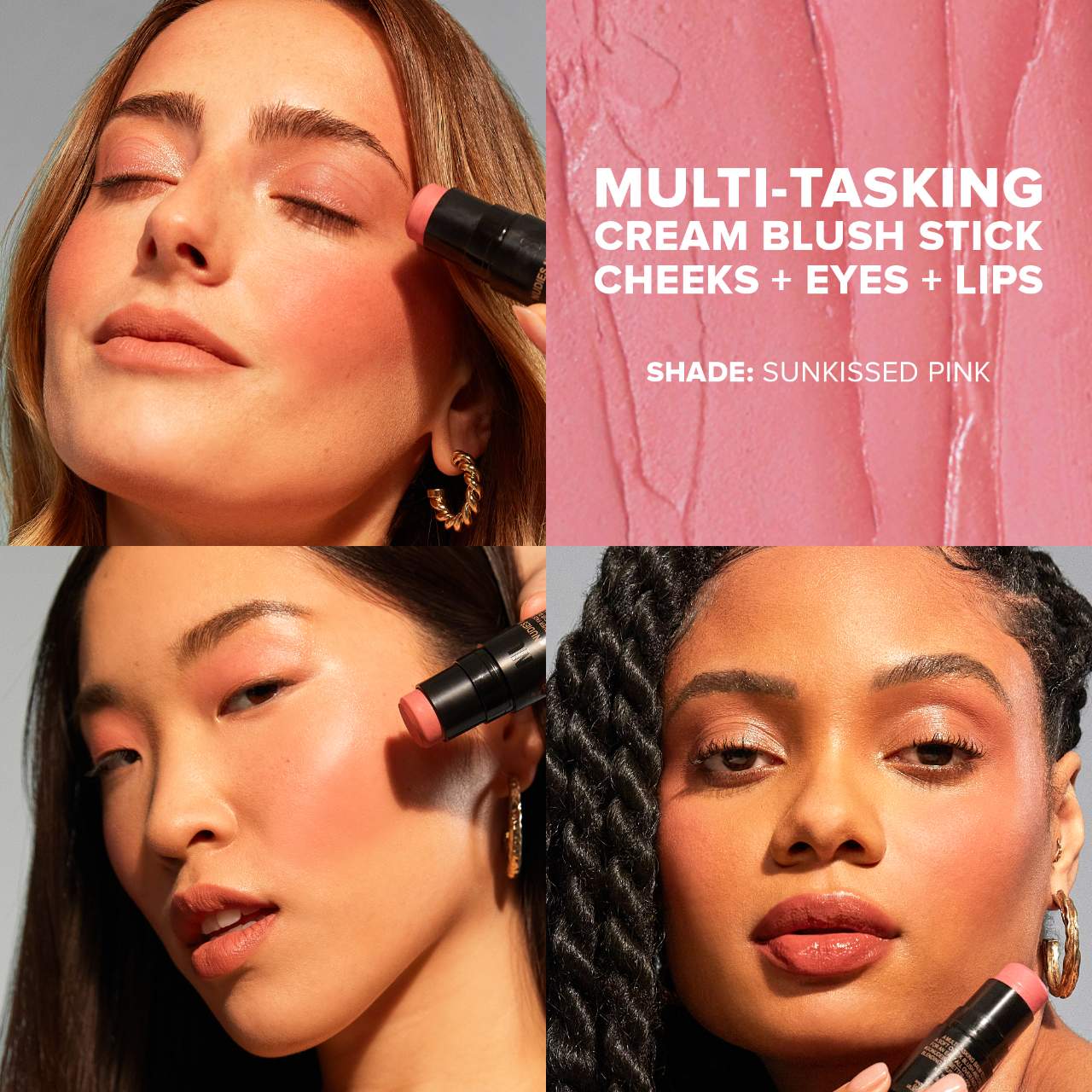 Nudestix Nudies Cream Blush Stick - סומק סטיק ניודקסטיקס
