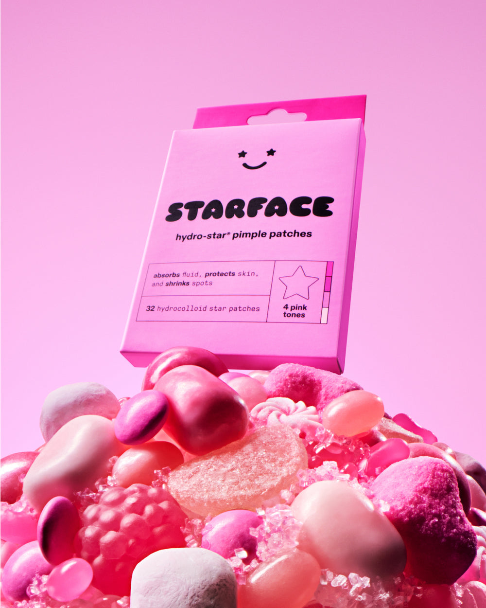 Starface Hydro-Star Pimple Patches - מדבקות לחצקונים הידרוקולואידיות סטארפייס