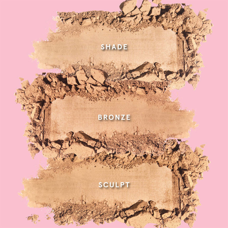 One size Made For Shade
Bronze & Sculpt Trio Palette - פלטת טריו ברונזר וקונטור וואן סייז
