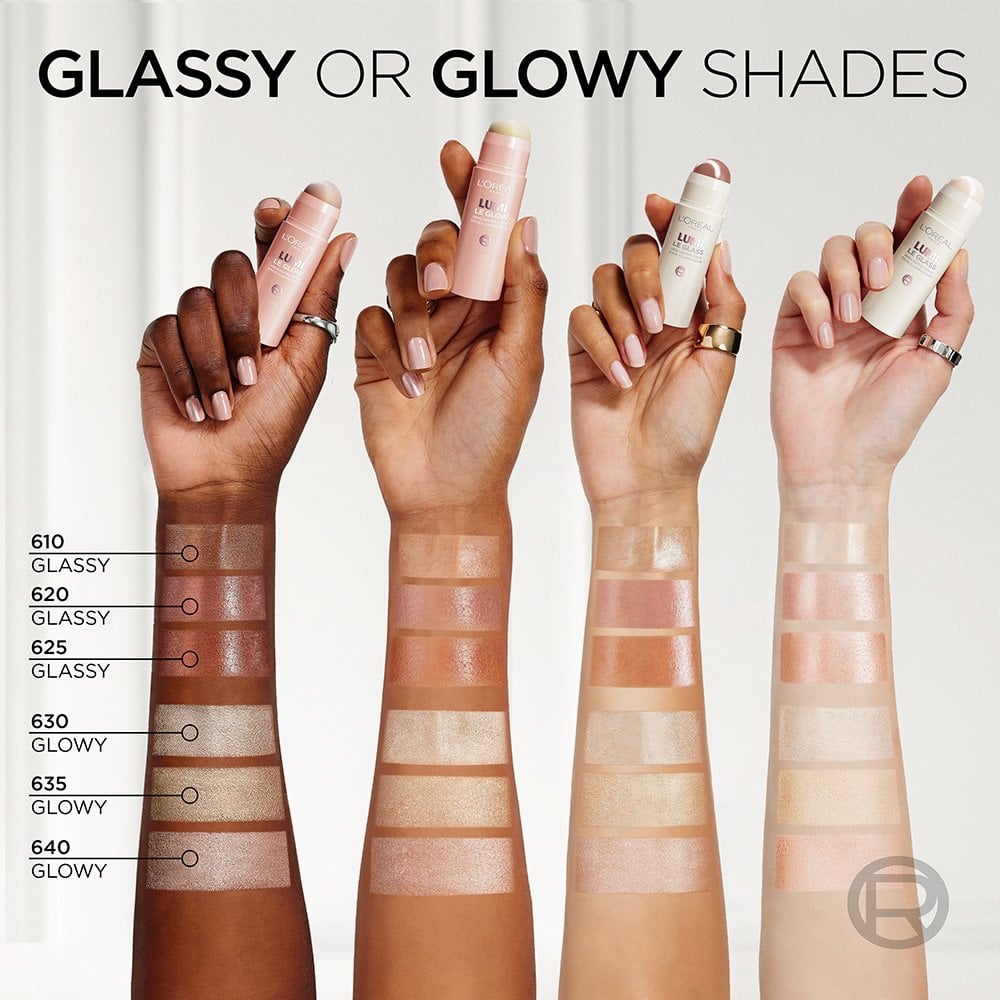 Loreal Lumi Le Glass Highlighter Stick - הייליטר גלואו סטיק לוריאל