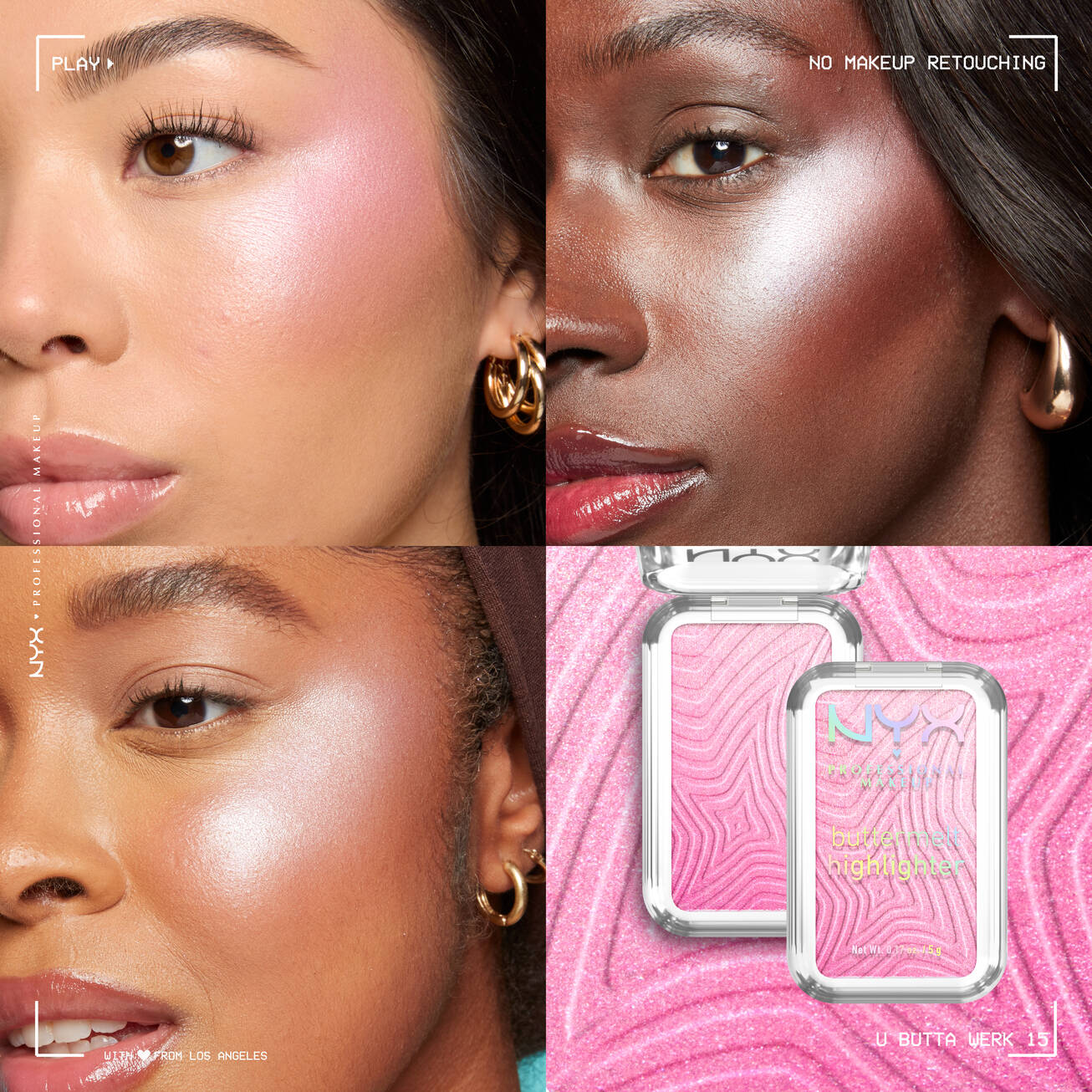 Nyx Buttermelt Highlighter - הייליטר אבקתי ניקס
