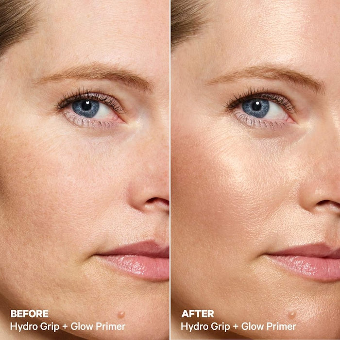 Milk Hydro Grip + Glow Illuminating Primer with Light Reflecting Pearls- פריימר משזף מילק