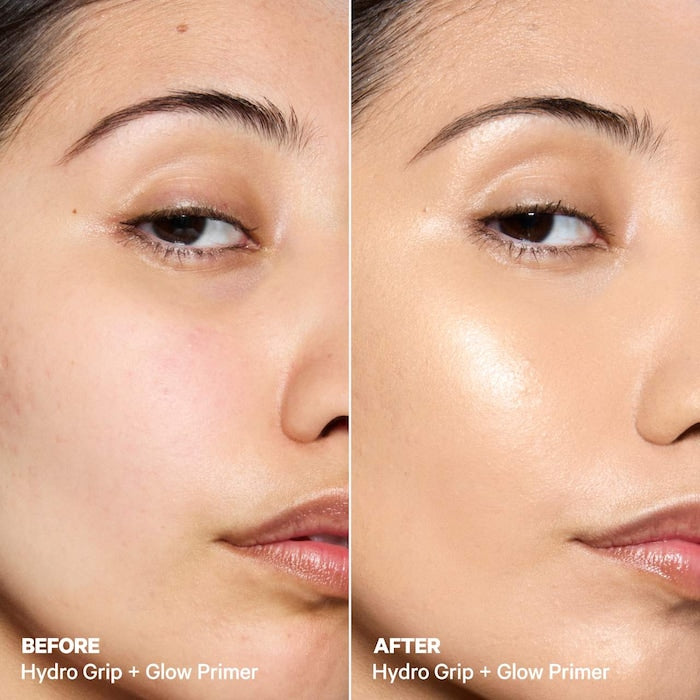 Milk Hydro Grip + Glow Illuminating Primer with Light Reflecting Pearls- פריימר משזף מילק