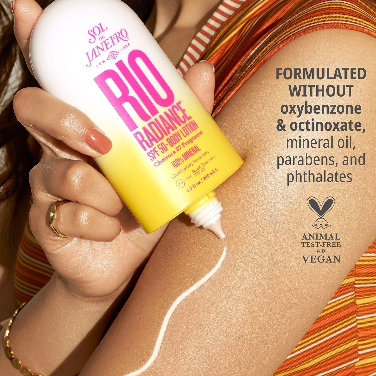 Sol De Janeiro Rio Radiance™ SPF 50 Body Lotion - קרם גוף עם הגנה מהשמש סול דה זנירו