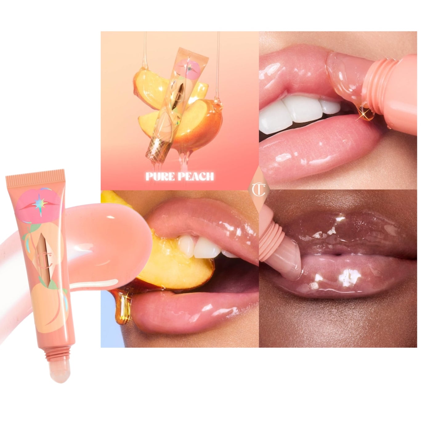 Charlotte Tilbury Unreal Lips Healthy Glow Nectar Lip Oil with Hyaluronic Acid and Vitamin E - שמן שפתיים שרלוט טילבורי