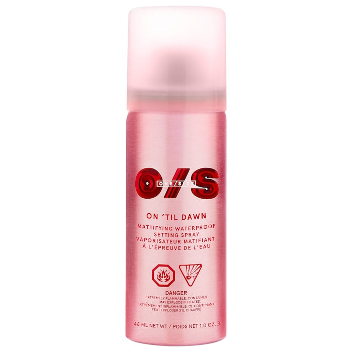 One/Size On 'Til Dawn Mattifying Waterproof Setting Spray - ספריי מקבע וואן סייז