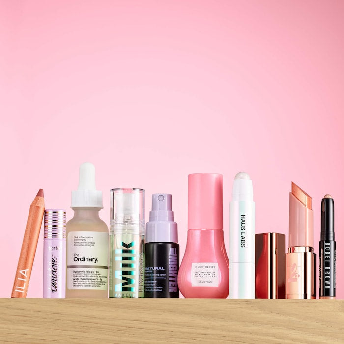 Sephora Favorites Gleamy Dreamy Makeup and Skincare Value Set - מארז איפור וטיפוח ספורה פייבוריטס - החנות שמוכרת את מוצרי ספורה בארץ