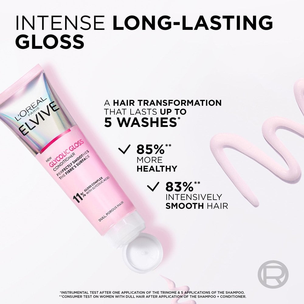 L'Oréal Glycolic Gloss Conditioner - מרכך גלוס גליקולית לוריאל