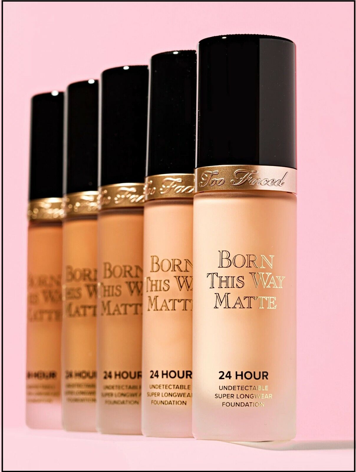 Too faced Born This Way 24-Hour Longwear Matte Finish Foundation - מייקאפ של טו פייסד