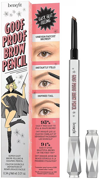 Benefit Goof proof brow pencil - עיפרון גבות בנפיט