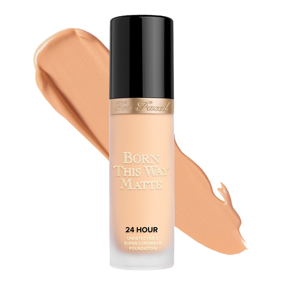 Too faced Born This Way 24-Hour Longwear Matte Finish Foundation - מייקאפ של טו פייסד