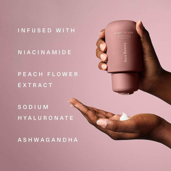 Rare Beauty Find Comfort Niacinamide Hydrating Body Lotion - קרם גוף רייר ביוטי - החנות שמוכרת את מוצרי ספורה בארץ