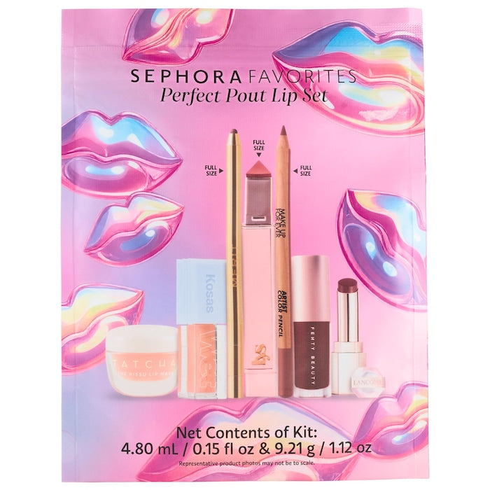 Sephora Favorites Perfect Pout Makeup Lip Value Set - מארז שפתיים ספורה פייבוריטס