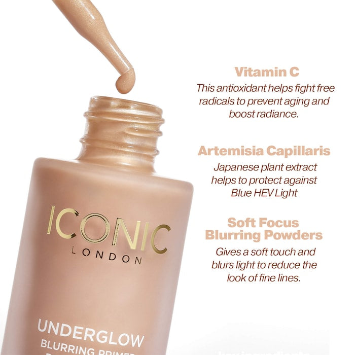 Iconic London Underglow Blurring Primer - פריימר גלואו אייקוניק לונדון - החנות שמוכרת את מוצרי ספורה בארץ