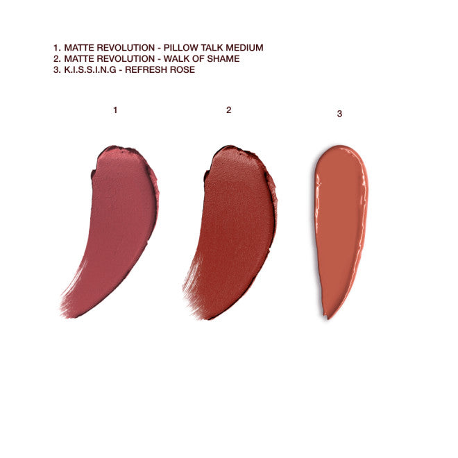 Charlotte's tilbury Iconic Mini Lip Trio - מארז שלושה שפתונים מיני שרלוט טילבורי