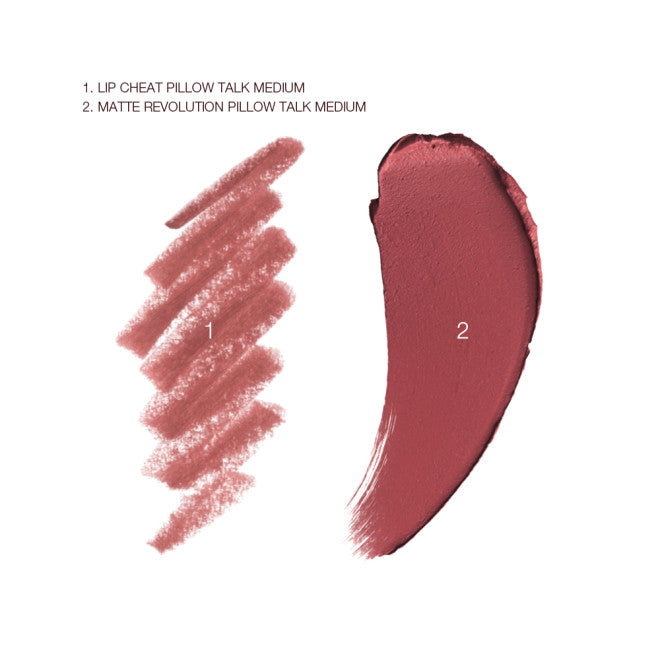 Charlotte Tilbury Mini Pillow Talk Lip Kit - סט מוקטנים שפתון + תוחם שרלוט טילבורי