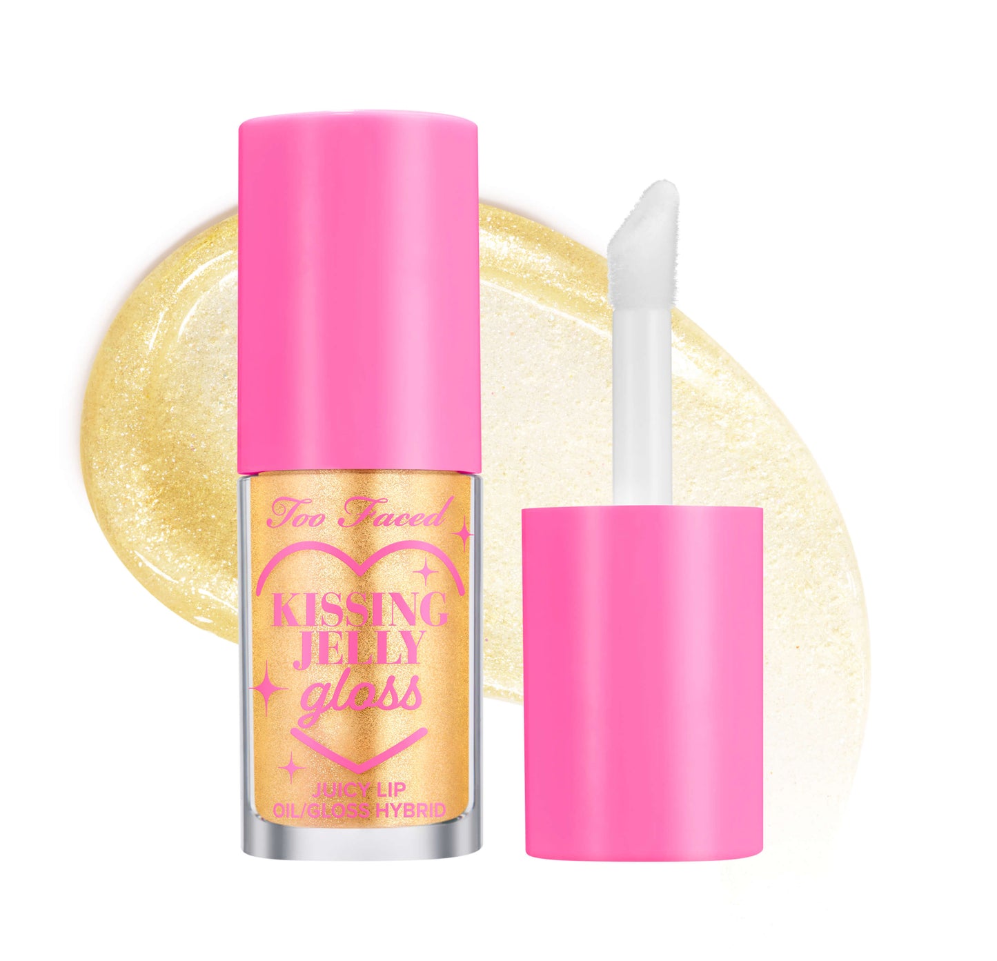 Too faced Kissing Jelly Lip Oil Gloss - שמן שפתיים טו פייסד