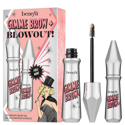 Benefit gimme brow blowout set - סט ג׳ל גבות בנפיט