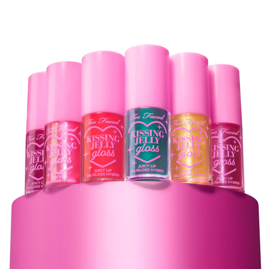 Too faced Kissing Jelly Lip Oil Gloss - שמן שפתיים טו פייסד