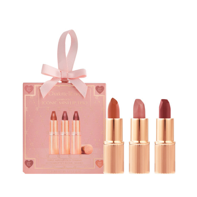 Charlotte's tilbury Iconic Mini Lip Trio - מארז שלושה שפתונים מיני שרלוט טילבורי