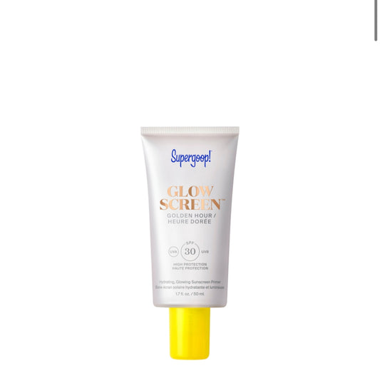 Supergoop! Glowscreen SPF 30 50ml - קרם הגנה עם גוון סופרגופ