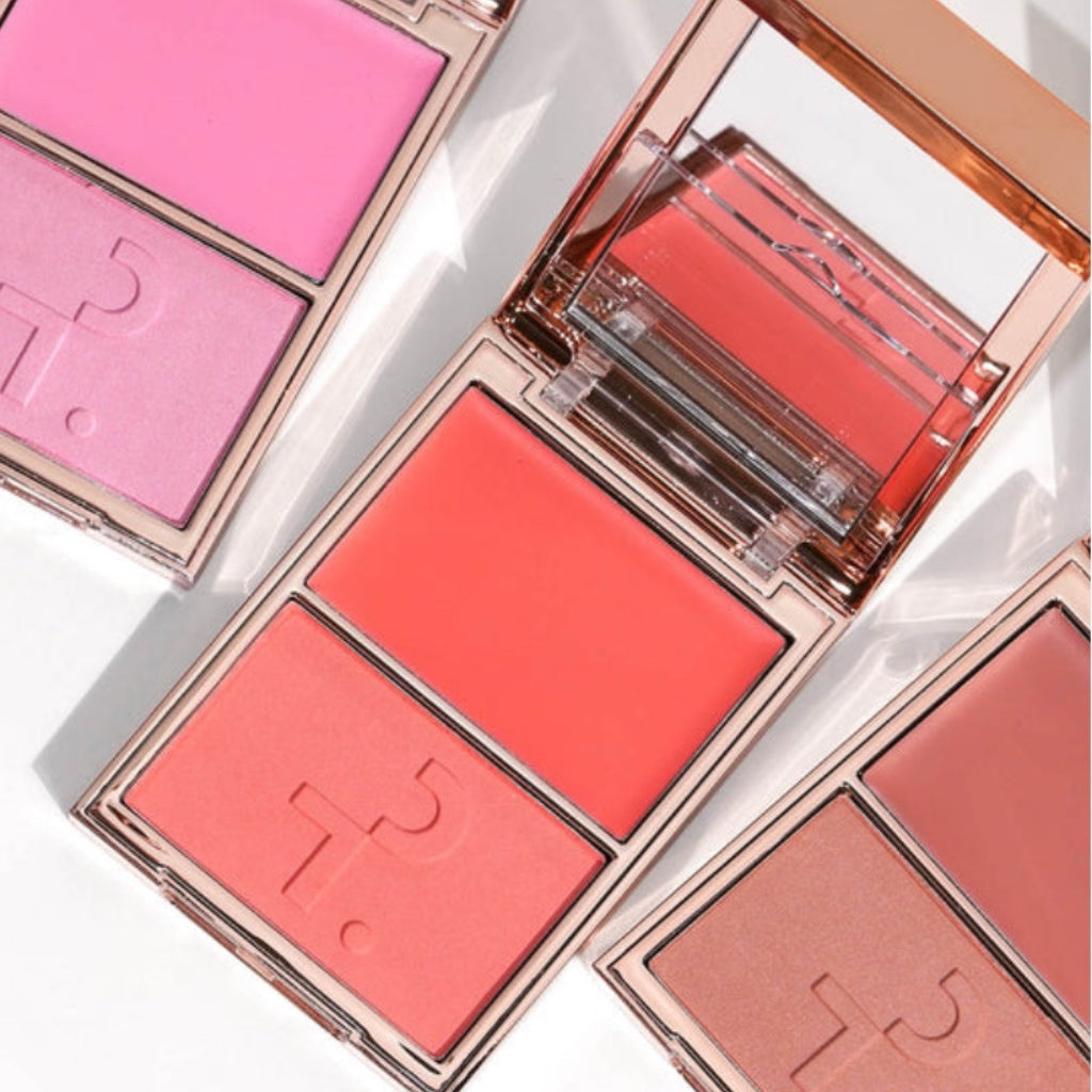 Patrick Ta Major Headlines Double-Take Crème & Powder Blush Duo - סומק פטריק טה קרמי & אבקתי