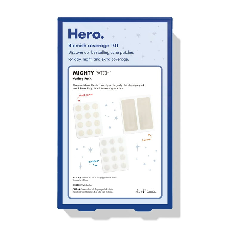 Hero Holiday kit - מארז מיוחד של מדבקות לפצעונים של הירו